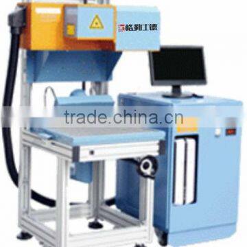 Dynamic focus jeans laser marking machine GLD-150 with CE&SGS