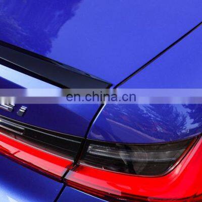 P Style Trunk Tail Wing Spoile Gloss Black Boot Wings For BMW 3 Series G20 Rear Spoiler photo-4