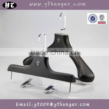 HA6794 Durable Solid Wood Tops Hanger Bottom Velvet Pants Hanger photo-5