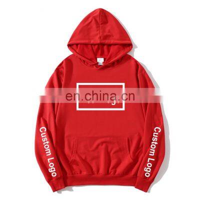 High Quality 100% Cotton, Pullover Warm Wholesale Custom Printing Embroidery Men Hoodies/