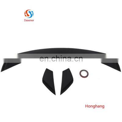 ChangZhou HongHang  Auto Spare Accessories Rear Wings, Three Stages ABS GT350 Style Rear Spoilers For Mustang 2015-2019