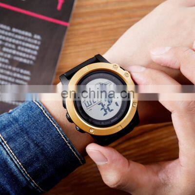 Skmei 1476 Digital Chronograph Resin Strap Camouflage Military Sport Montre Homme Men's Countdown Watch photo-4