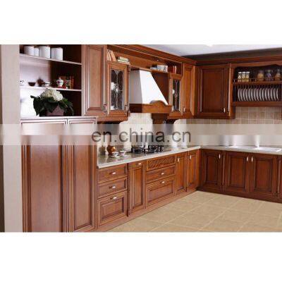 Classic Design Multipurpose Antique Style Pine Wood American Kitchen Cabinet photo-5