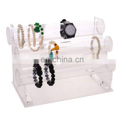 plastic storage bracelet holder clear acrylic bangle bracelet display