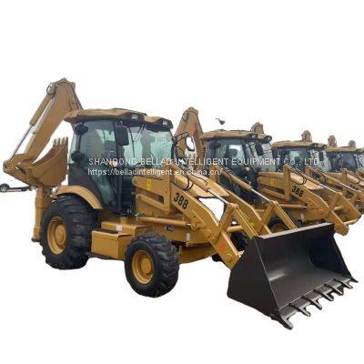 4X4 Small Backhoe Loader 776 with 8Ton payloader mini loader