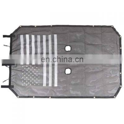 Mesh Shade Top for Jeep Wrangler JK - Tactical US Flag