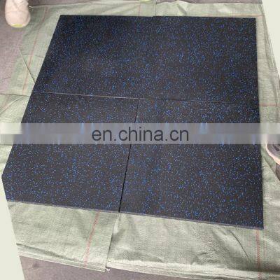 Chinese manufacture 100x100 outdoor playground rubber flooring gym mat