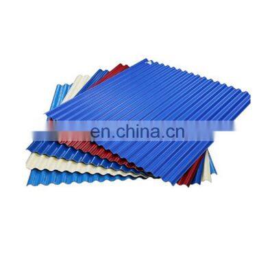 China Manufacture Colorful Corrugated Steel Roofing Tiles Ppgi Galvanized Corrugated Roofing Sheet