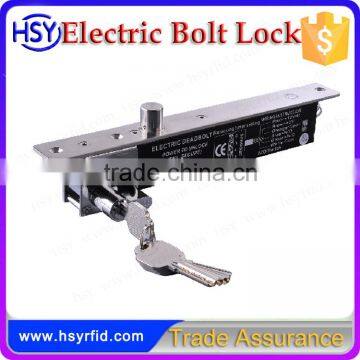 For narrow profile door zinc cylinder iron keys mico sliding door lock electric bolt lock                        
                                                Quality Choice