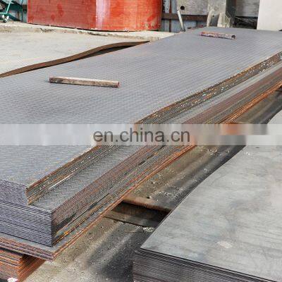 hot selling ss400 a36 3MM  embossed carbon constructional steel plate