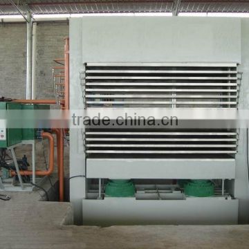 plywood making machine / hot forging press / hot press BY214*8/120(3-15)D