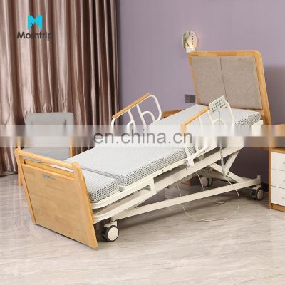 Chair Position 8 Function Electric Hospital ICU Bed ICU Beds Healthy Recovery Electric Nursing Bed With Dining Table