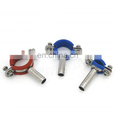 Sanitary Round Pipe Fitting Holder Stainless Steel Pipe Hanger