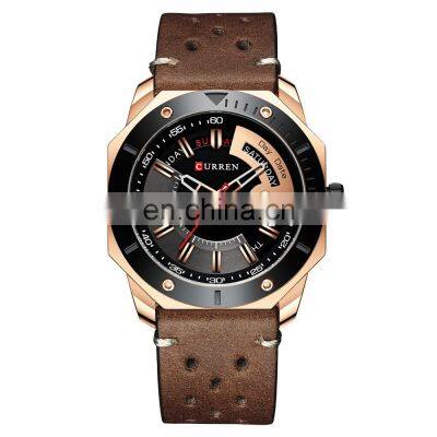 CURREN Waterproof Quartz Steel Band Watch Business Belt Watch Calendar Men's Watch