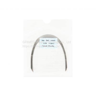 Dental Orthodontic NiTi Super Elastic Archwire