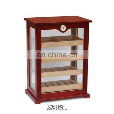 handmade 4 sides in acrylic humidity cigar boxes humidor display cabinet acrylic cigar Humidor