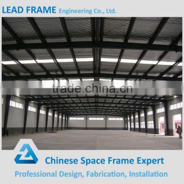 Long span space frame workshop with customized steel strucure