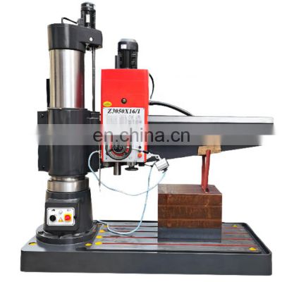 Hot sale hydraulic clamping manual radial arm drilling machine