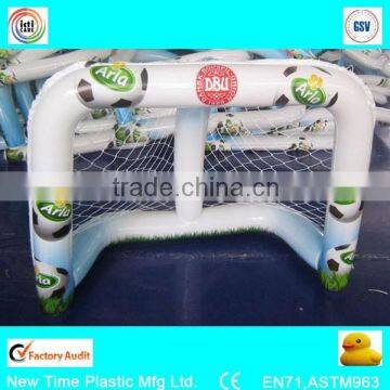 Advertising Pvc Inflatable Football Goal Target