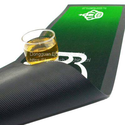 Water Absorbent Custom Digital Printing Nitrile Rubber Bar Runner Bar Mat Beer Bar Mat Promotion Gift Bar Runner Bar Mat Beer Bar Counter Mat Beer Drinks Beverage Bar Runner photo-5