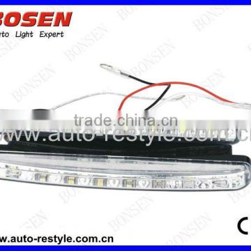 Automatic turning led daytime running light DRL BOS-008C3 0.15W*8LED*2