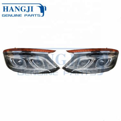 Kinglong new model bus spare parts bus headlight 236100184&236100188 QA 1597 05&QA1598 06 LH&RH combination headlamp