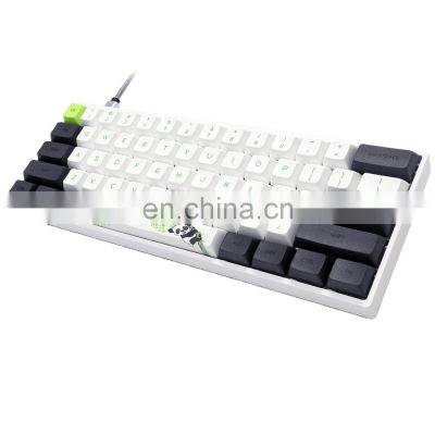 New design good quality mini keyboard 60% mechanical keyboard hot-swap gaming keyboard