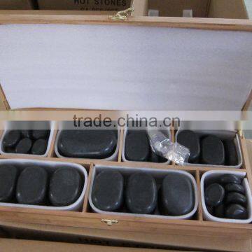 popular massage stone set 64pcs stone set