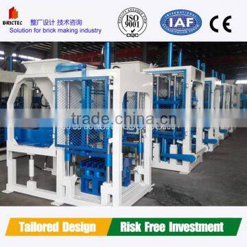 Large capacity interlock cement sand brick making machine