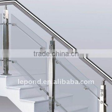 indoor glass stair railings