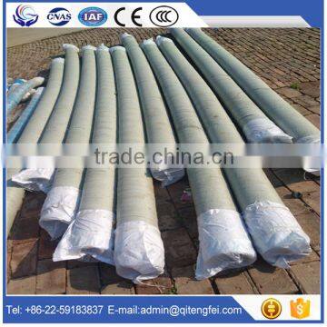 High quality Putzmeister concrete pump flexible rubber hose with flange