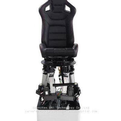 6DOF Full Motion Platform System Hexapod Platform with Universal Joint on both ends for Entertaining Simulator