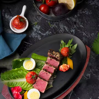 Factory Wholesale Commercial or Household Oval Cast Iron Barbecue Plate Fry Grill Plate Matching Wood Bottom Cast Iron Fry Pan photo-3