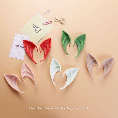 Vampire Themed Elf Ears - Pointed Latex for Halloween & Cosplay Decor