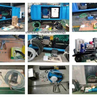 Factory Price Large Sewer Jetting Machine Drain Pipeline Dredging High Pressure Water Jet Cleaning Equipment