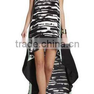 2015 Customized Plus Size Middle Aged Women Fashion Dress photo-2