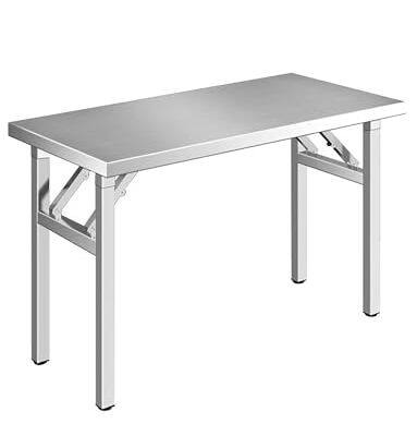 Коммерческий складывающийся рабочий стол, кухонный рабочий стол из нержавеющей стали, многофункциональный уличный рабочий стол для ресторанов, гаражей и складов