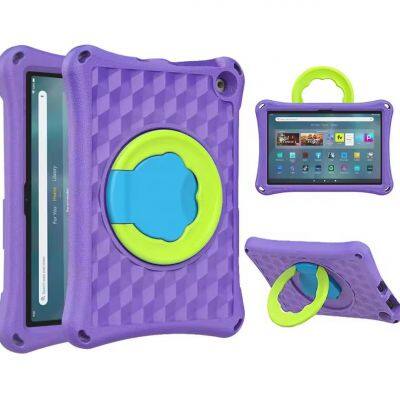 2018-2025 Kids IPad 11 Inch Tablet Cover Case Water & Drop Proof EVA Foam Case for Children