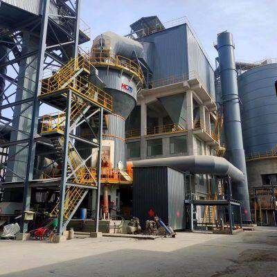 1.HCM HLM3400 Vertical Roller Mill for Cement Additive Grinding 325 Mesh D99.5 | Overseas Cement Plant Solution