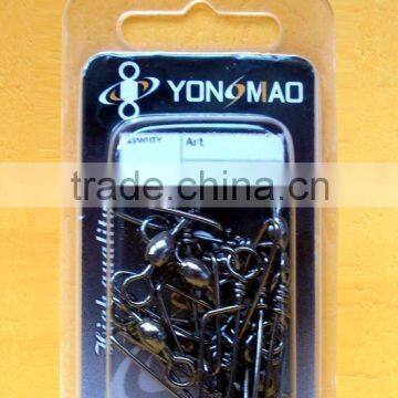 Crance swivel with coastlock snap fishing tackle accessories