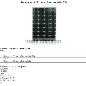 monocrystalline silicon solar panels