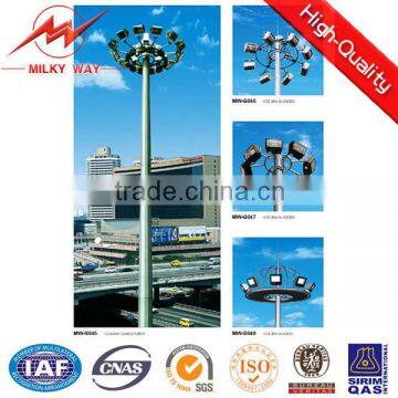 2015 cheapest high mast pole in china