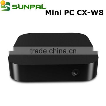 quad core cheap tv box android 4K HD set top box Wintel W8 mini pc Portable PC CX-W8