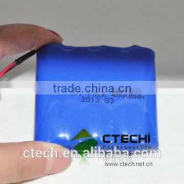 7.2v lithium battery er14505 aa size 4800mah battery pack with wire