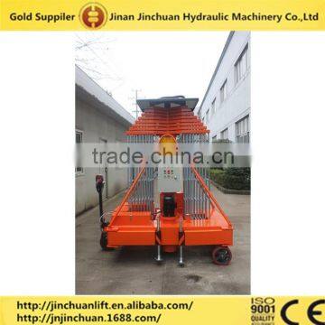 25m High quality hydraulic telescopic cylinder double ladder lift platform GTTY-25B