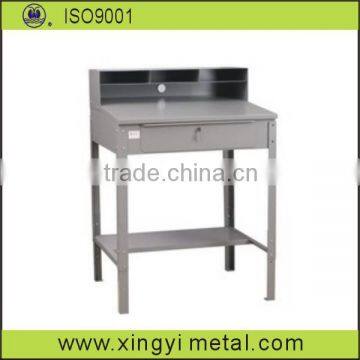 metallic shop desk