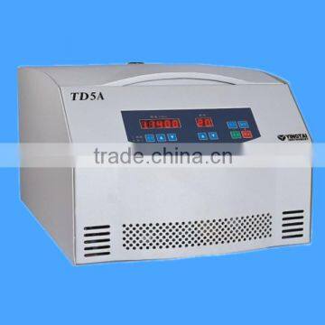 TD5A desktop low-speed large-capacity fat stem ,lab centrifuge machine for blood with CE &ISO