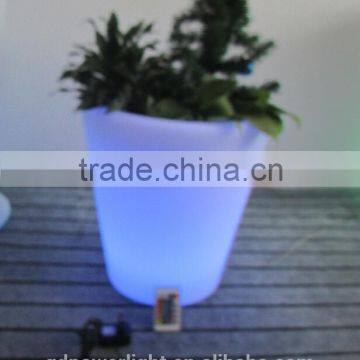 LED Flower pot and vases with remote control 3841