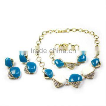 Fashion Design bridal necklace and earring set