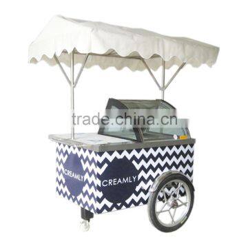 Electricity Driven Large Commercial Ice Cream Cart